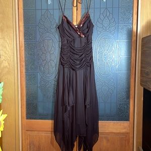NWT Brown Asymmetrical Dress